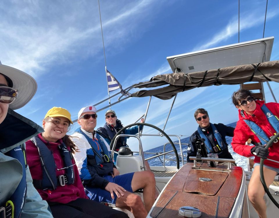 Sailing in Greece